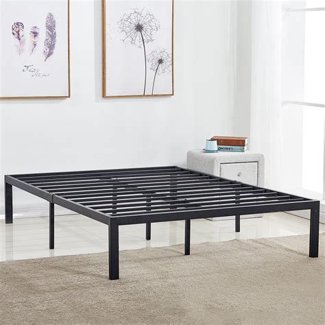 metal bed frame queen box spring|queen box spring platform frames.